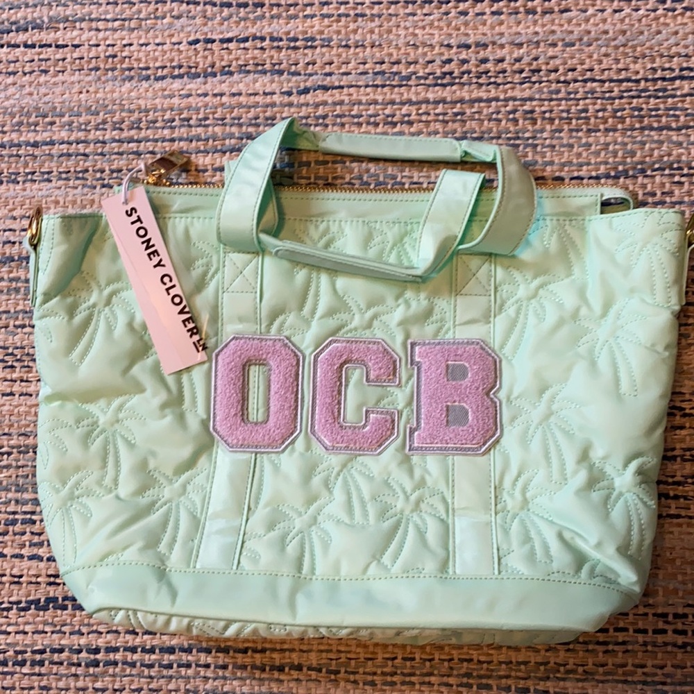 STONEY CLOVER PUFFY TOTE NWT